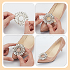 6Pcs 3 Style Alloy Crystal Rhinestone Shoe Decorations FIND-WR0011-30-4