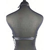 Black PU Leather Chest Harness Belts FS-WG16471-01-4