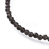 Natural Obsidian Bead Bracelets BJEW-JB04555-07-2