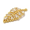 Brass Micro Pave Cubic Zirconia Pendants KK-C072-28A-G-2