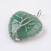 Natura Green Aventurine Pendants G-L480-05F-1