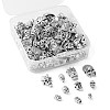 150Pcs 10 Styles Tibetan Style Alloy Beads TIBEB-CJ0001-21-3