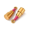 304 Stainless Steel Enamel Pendants STAS-Q363-11A-G-2