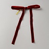 Velvet Bowknot AJEW-WH20006-160A-1