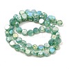 Imitation Jade Glass Beads Strands GLAA-P058-05A-08-2