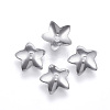 Tarnish Resistant 304 Stainless Steel Flower Bead Caps LS-STAS-G124-28P-1