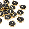 Golden Plated Alloy Charms X-ENAM-S118-02I-4
