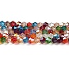 Transparent Electroplate Glass Beads Strands LS-GLAA-F029-2mm-A29-1