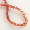 Electroplate Glass Bead Strands LS-EGLA-R094-4mm-11-2