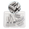 304 Stainless Steel Bayonet Clasps & Magnetic Screw Clasps STAS-YS0001-04P-12