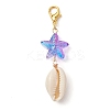 Shell Pendent Decorations HJEW-JM01324-3