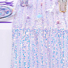 1Pc Polyester Paillette Table Runner AJEW-HY0002-23B-4
