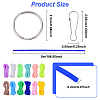 DIY Keychain Making Kits DIY-YW0017-16-2