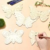 50Pcs 5 Styles Unfinished Wood Cutout AJEW-CJ0001-42-5