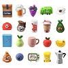 20Pcs 20 Styles Silicone Beads SIL-YW0002-22-1