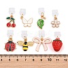 8Pcs Plastic Mobile Dustproof Plugs HJEW-BM00002-3
