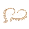 Alloy Ear Cuff Findings PALLOY-N176-09KCG-3