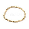 316 Surgical Stainless Steel Round Beaded Stretch Bracelets LS-BJEW-M305-01A-G-1