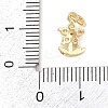 Brass Micro Pave Cubic Zirconia Pendants LS-KK-H525-05B-G-3