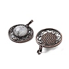 Natural Quartz Crystal Pendants G-Q158-03A-R03-2