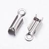 Tarnish Resistant 304 Stainless Steel Folding Crimp Ends STAS-K146-008-4mm-1