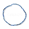 2mm Natural Lapis Lazuli Faceted Round Beaded Stretch Bracelets for Women BJEW-JB10843-02-1