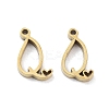 304 Stainless Steel Charms STAS-M327-02G-Q-1