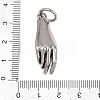 316 Surgical Stainless Steel with Cubic Zirconia Pendants STAS-Z165-08AS-01-3