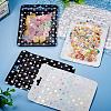 20Pcs 2 Colors Rectangle Laser Star Plastic Yin-yang Zip Top Gift Bags OPP-TA0001-13-7