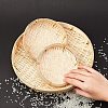 Bamboo Colander Bamboo Sieve AJEW-GA0002-18-3