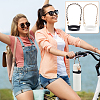2Pcs 2 Colors Silicone Cup Handle Strap AJEW-PH0011-90-6