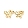 Ion Plating(IP) 304 Stainless Steel Stud Earring for Women EJEW-I285-25G-1