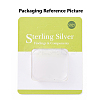 Sterling Silver Screw Clasp X-STER-D032-002P-3