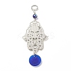 Glass Turkish Blue Evil Eye Pendant Decoration LS-HJEW-I008-06AS-5