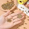 100Pcs 5 Styles Tibetan Style Alloy Beads TIBEB-YW0001-37-3