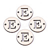 Unfinished Natural Poplar Wood Links Connectors WOOD-S045-140B-01E-1