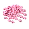 Spray Painted Alloy Beads PALLOY-K001-02B-2