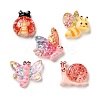 Transparent Resin Cabochons CRES-L050-01A-1