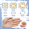 1320Pcs Iron Split Rings IFIN-SP0001-45-2