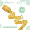 Ethnic Style Polyester Ribbons OCOR-WH0082-545N-2