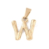 304 Stainless Steel Pendants LS-STAS-F235-01G-W-1
