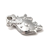 Non-Tarnish 304 Stainless Steel Pendants STAS-P312-02P-3