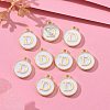 Golden Plated Alloy Charms ENAM-S118-01D-5