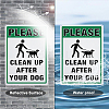 UV Protected & Waterproof Aluminum Warning Signs AJEW-GL0001-05C-06-5
