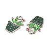 Alloy Enamel Pendants ENAM-G211-01P-05-3
