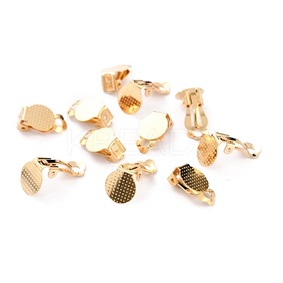 304 Stainless Steel Clip-on Earring Findings STAS-Y001-05G-1