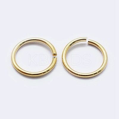 925 Sterling Silver Saw Cut Open Jump Rings STER-F036-02G-0.9x6mm-1