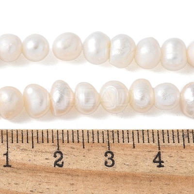 Natural Cultured Freshwater Pearl Beads Strands PEAR-I007-07O-09A-1