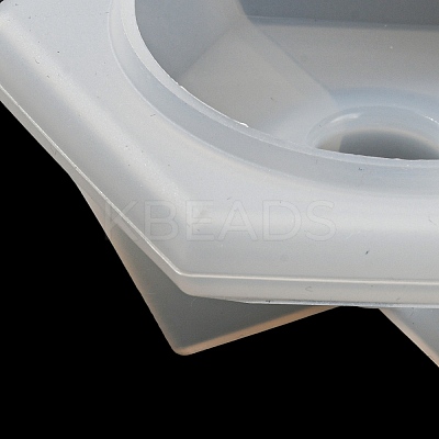 Hexagon Shape Candle Jar Molds LS-DIY-K073-03-1