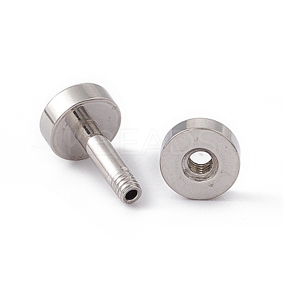 Non-Tarnish 304 Stainless Steel Ear Plugs Gauges EJEW-G317-01B-P-1
